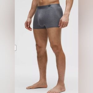 Lululemon Always In Motion Boxer Brief (3" inseam) in Graphite Grey, Size L